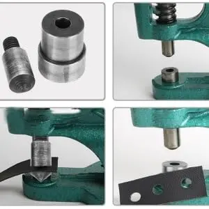Pssopp Leather Puncher 2mm | Heavy Duty Steel Grommet & Eyelet Tool for Crafts - view 4