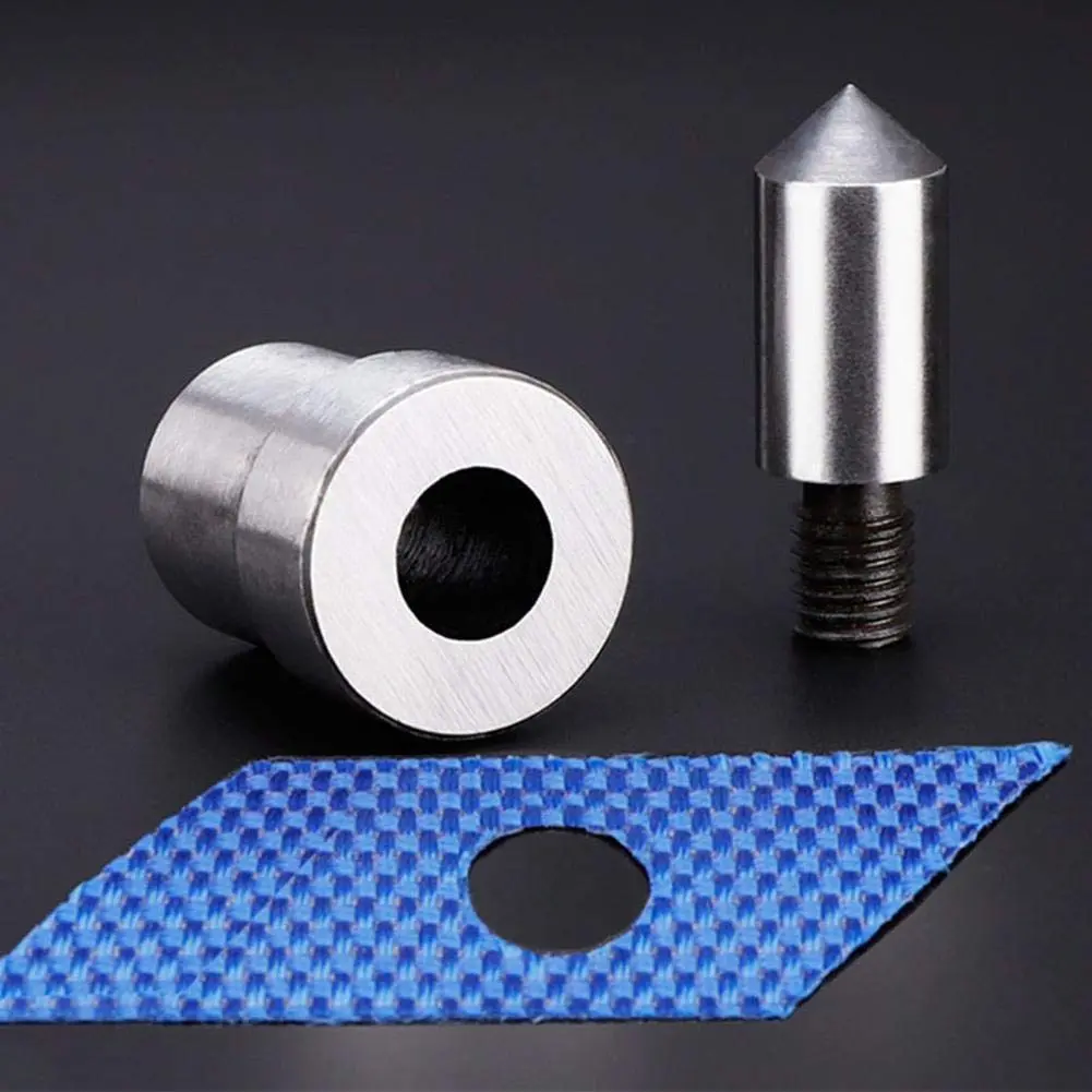 Pssopp Heavy Duty Metal Grommet Eyelet Punch Machine 8.0 mm | Durable Steel Tool for Leather & Fabric - view 3
