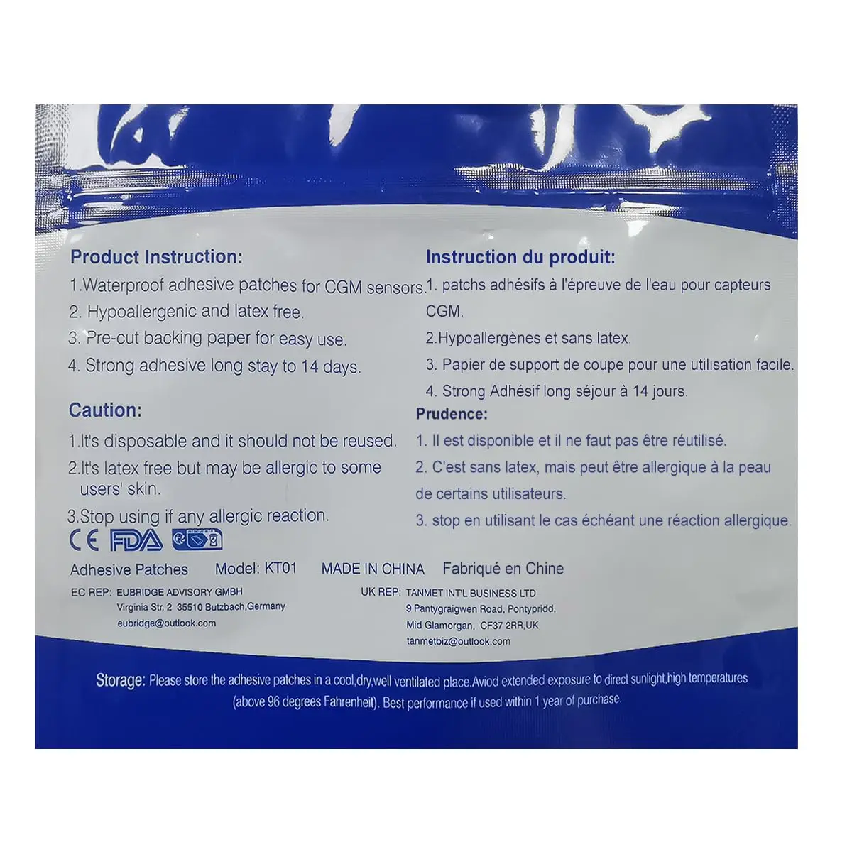 HONYOU Libre 2 Plus Sensor Covers Transparent 40 Count | Waterproof & Breathable Adhesive Patches - view 9