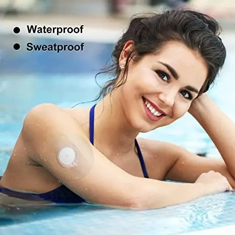HONYOU Libre 2 Plus Sensor Covers Transparent 40 Count | Waterproof & Breathable Adhesive Patches - view 2