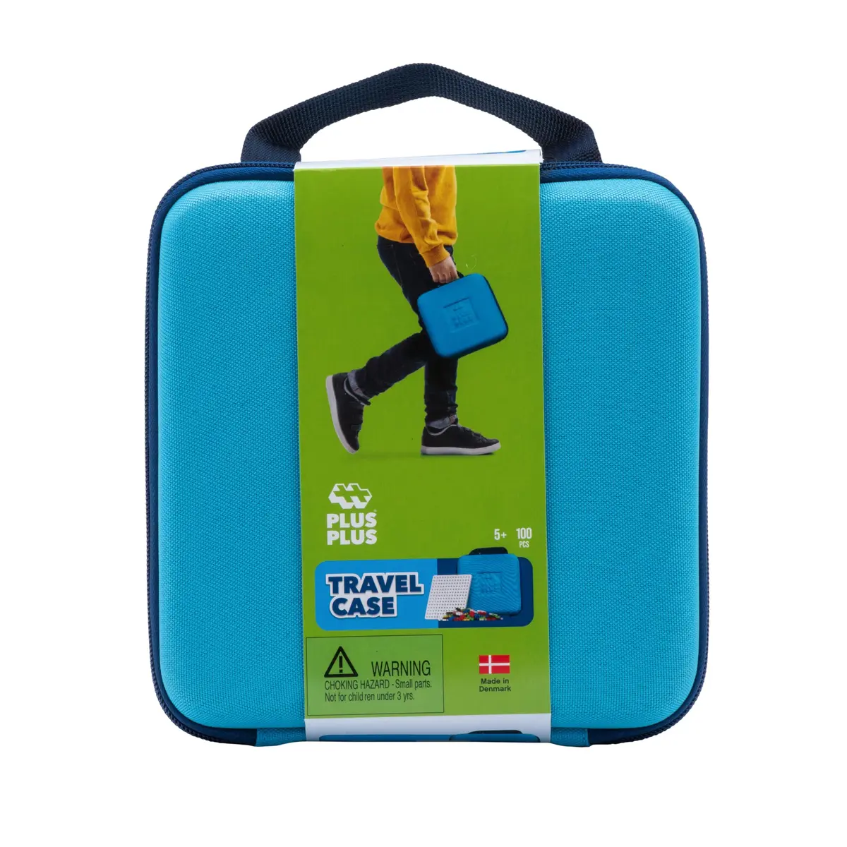 PLUS PLUS Travel Case, 100 Piece Basic Mix | Mini Waffle Blocks for Kids - view 8
