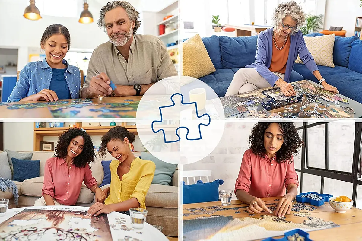 Ravensburger Quaint Cafe 1000 Piece Jigsaw Puzzle for Adults | Handcrafted Germany, Perfect Fit, Captivating Cafe Scene - view 5
