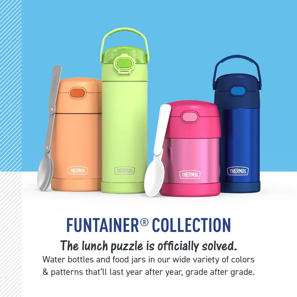 THERMOS FUNTAINER Water Bottle with Spout, 16oz (473ml) | Keeps Drinks Cold for 12 Hours - view 6
