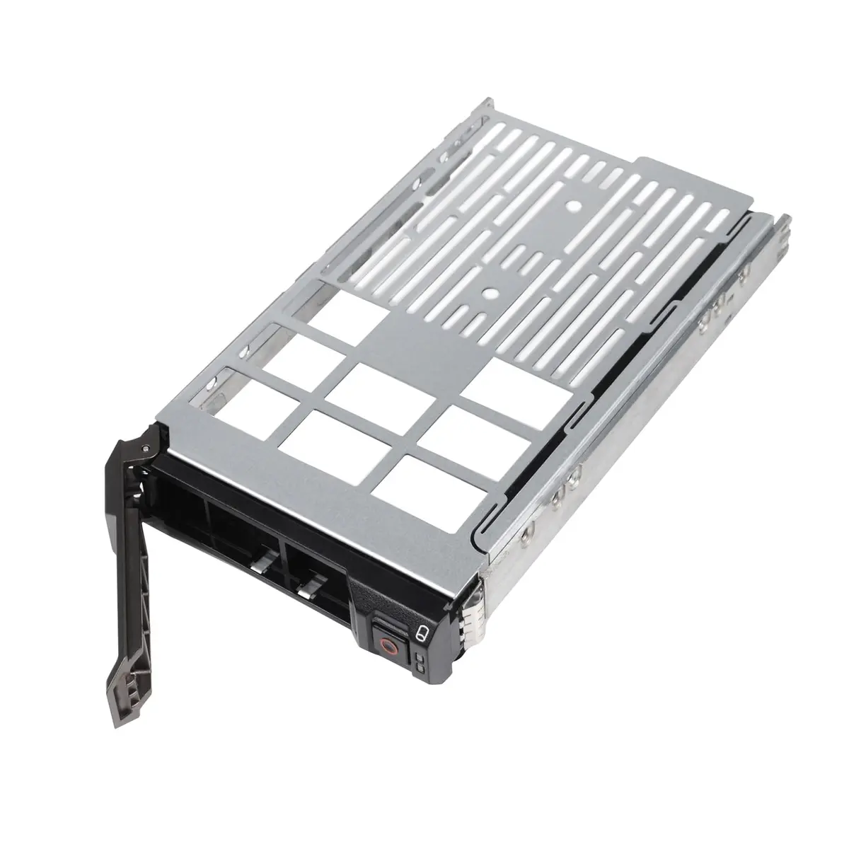 Heretom Hard Drive Tray Caddy Pack-4 | Compatible with Dell Poweredge 11/12/13 Series, Metal, 3.5 inch SSD Mounting Bracket - view 6