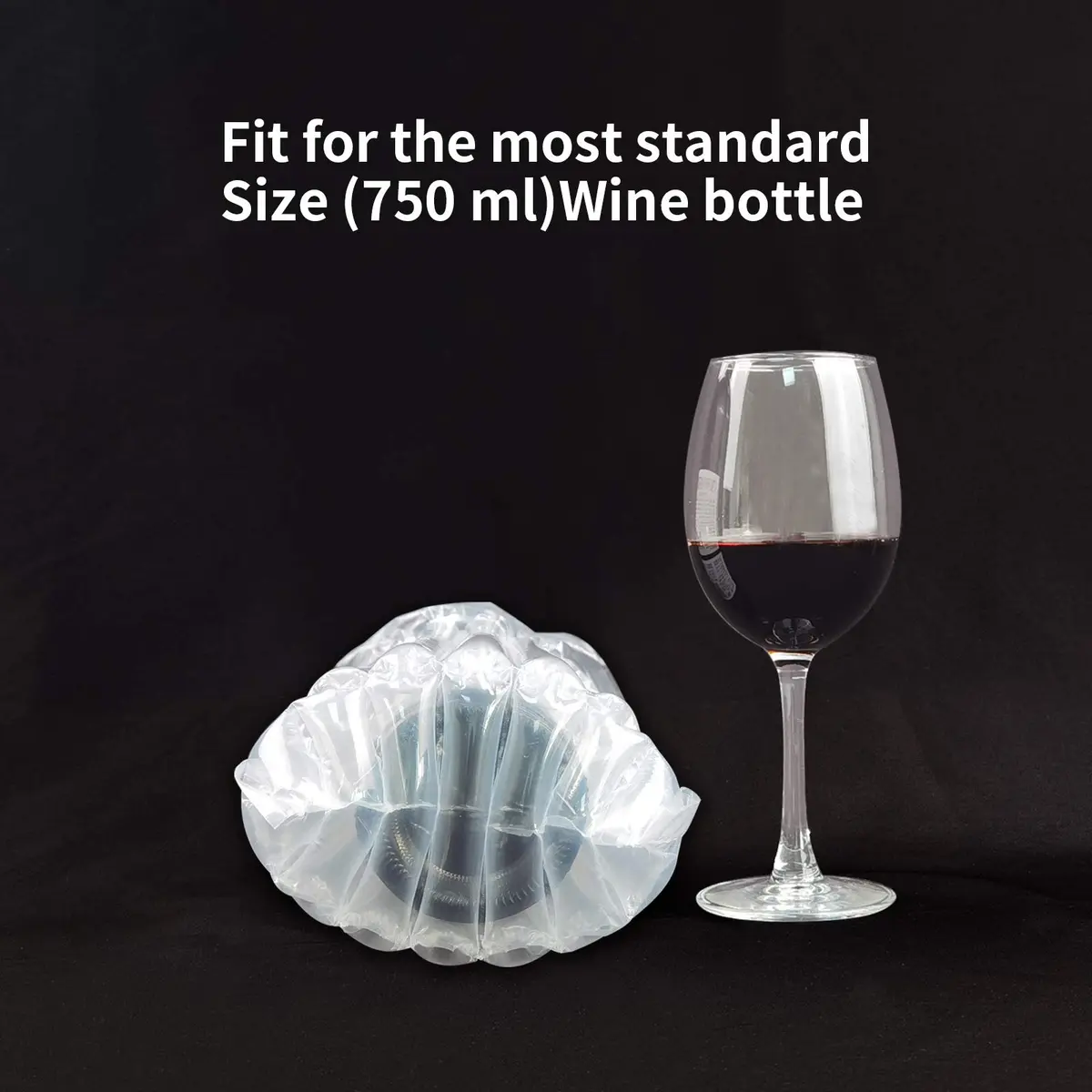 Conilly Inflatable Wine Bottle Travel Protector Bags 20 Packs (16.75 x 9.5 inches) | Reusable Packaging Air Cushions - view 8