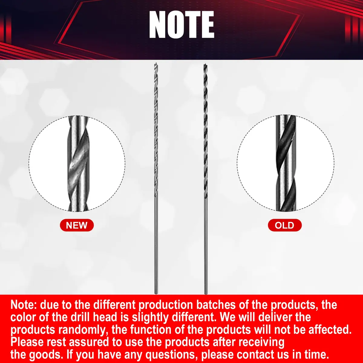 wesleydrill Extra Long Brad Point Drill Bit Set 12 inch (300mm) Carbon Steel | Woodworking Precision - view 3