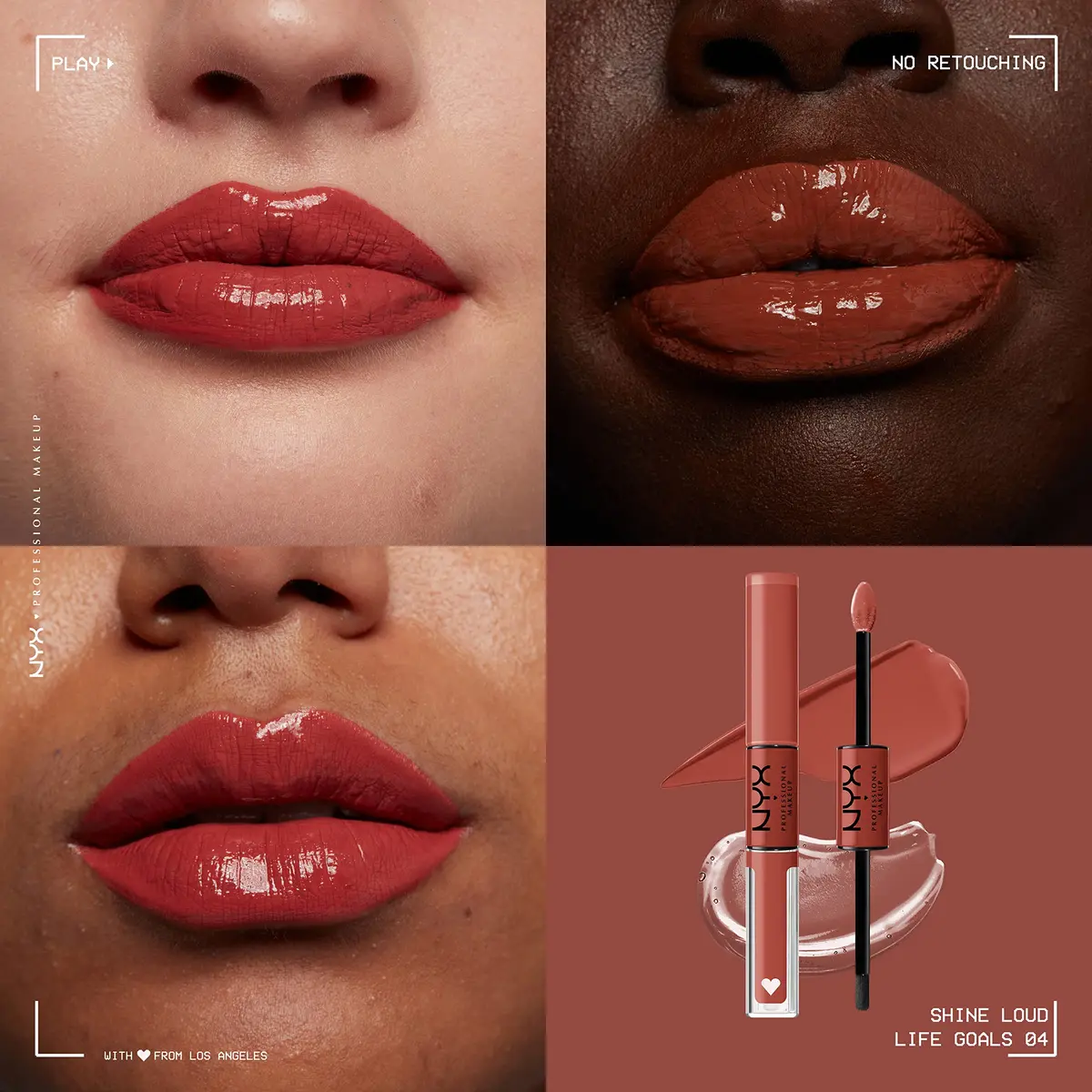 NYX PROFESSIONAL MAKEUP Shine Loud Lipstick 1 Count | 16hr No-Transfer, High-Shine, Vegan - view 3