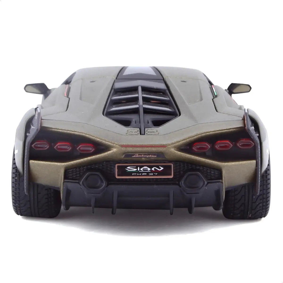 Bburago 1:24 Lamborghini Sián FKP 37 Die-Cast Model Car - Green | Detailed Collector's Item - view 5