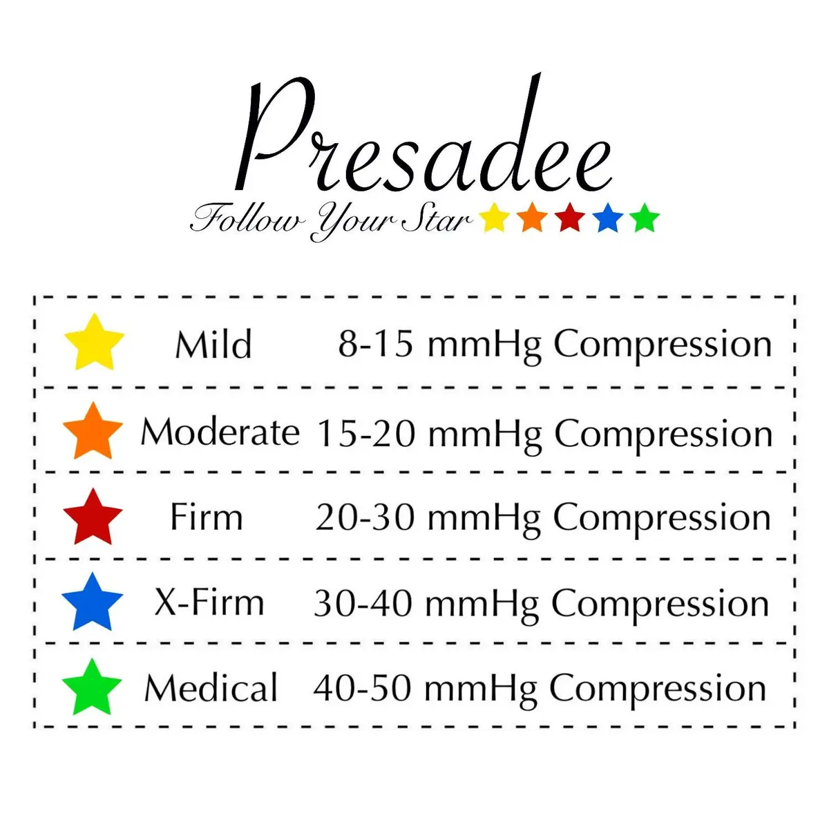 Presadee Ultra Thin 8-15 mmHg Sheer Compression Socks 3X-Large Beige | Mild Support for Legs - view 5