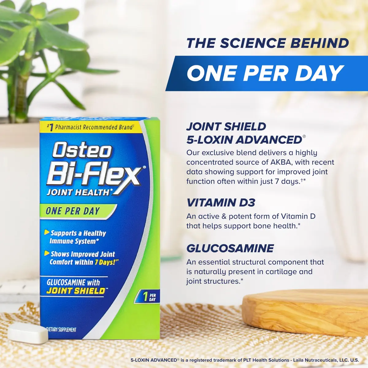Osteo Bi-Flex One Per Day Vitamin D Supplement, 130 Coated Tablets | Supports Bone & Joint Health - view 6