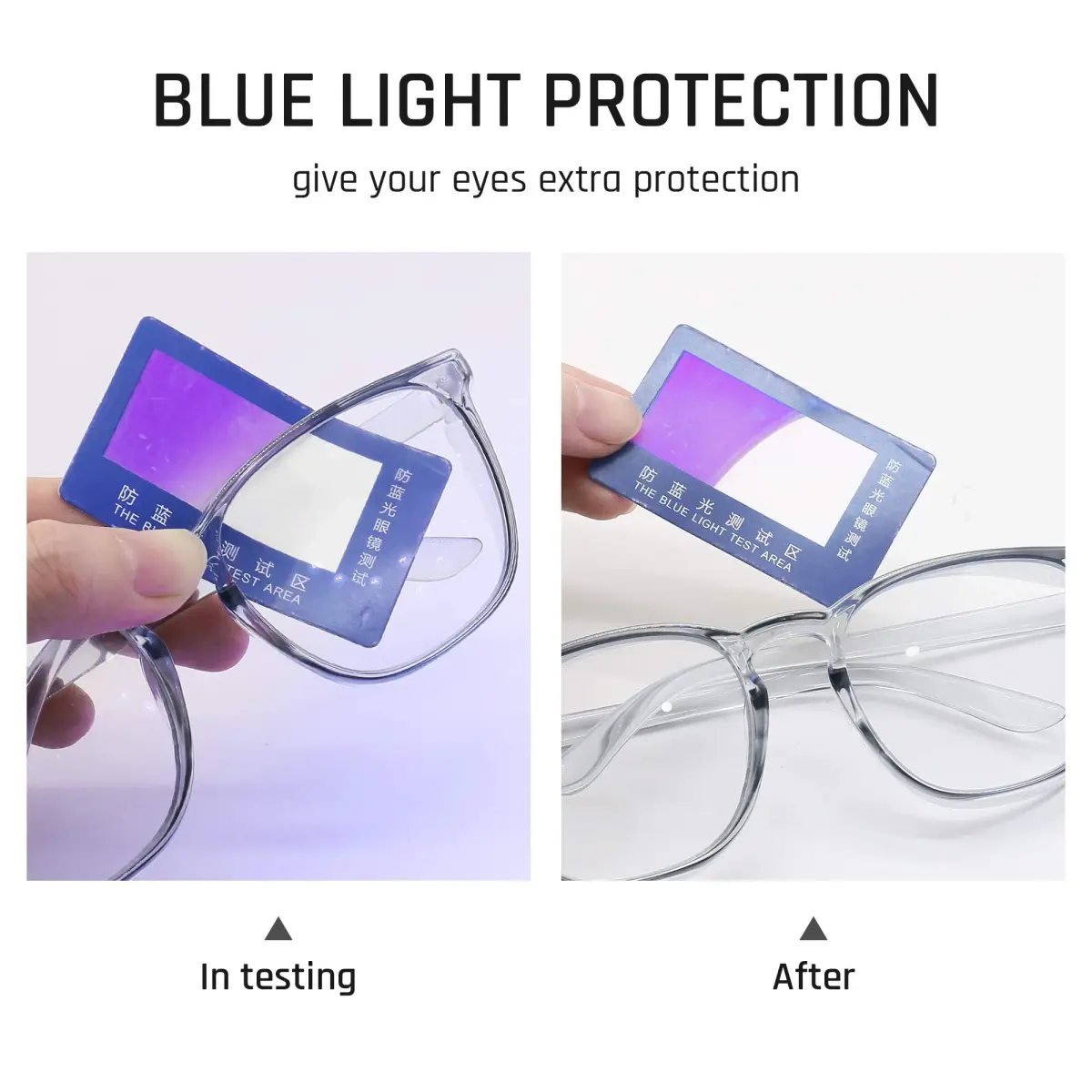 TOREGE Safety Glasses with Clear Anti-Fog & Anti-Scratch Lenses | Lightweight Eye Protection for Men & Women - view 5