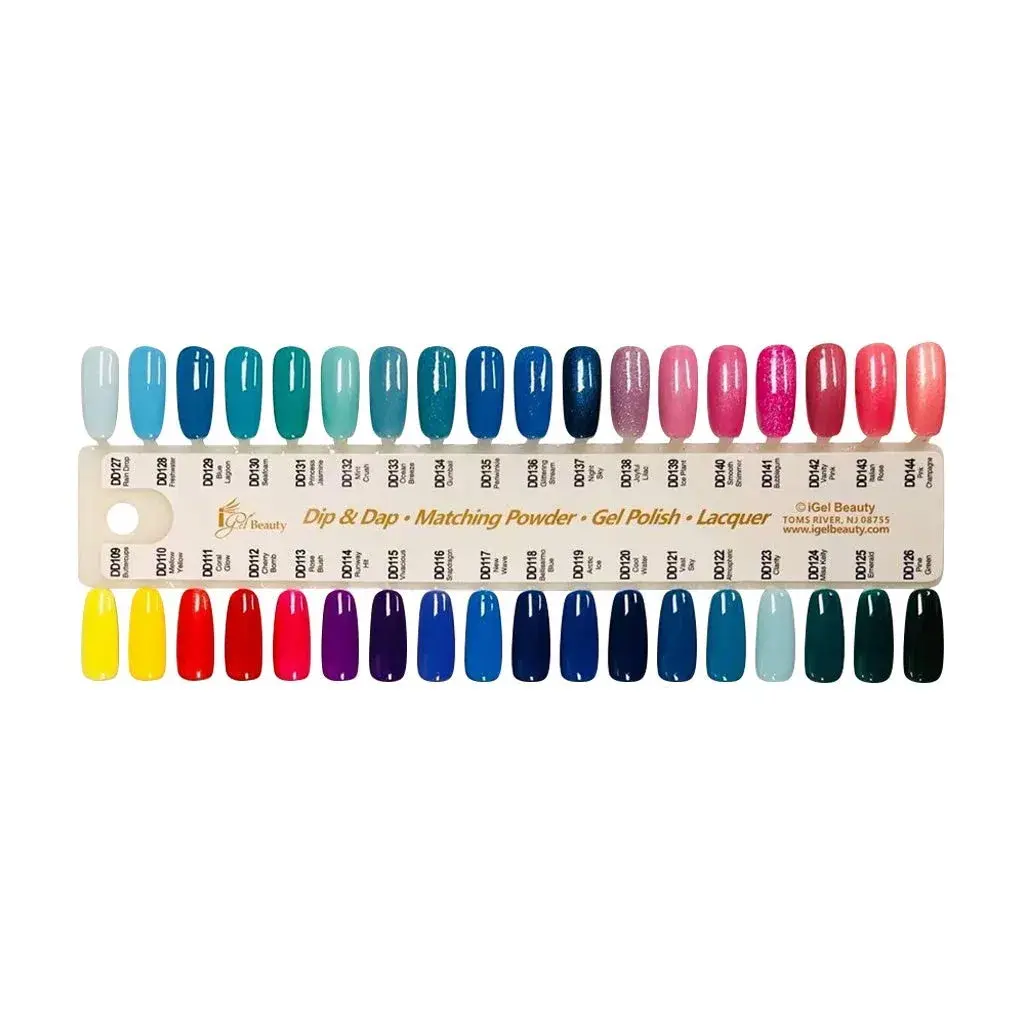 iGel Beauty Dip & Dap Collection DD053 Water Lily 59ml (2 Ounce) | Pure Nail Acrylic Dipping Powder - view 6