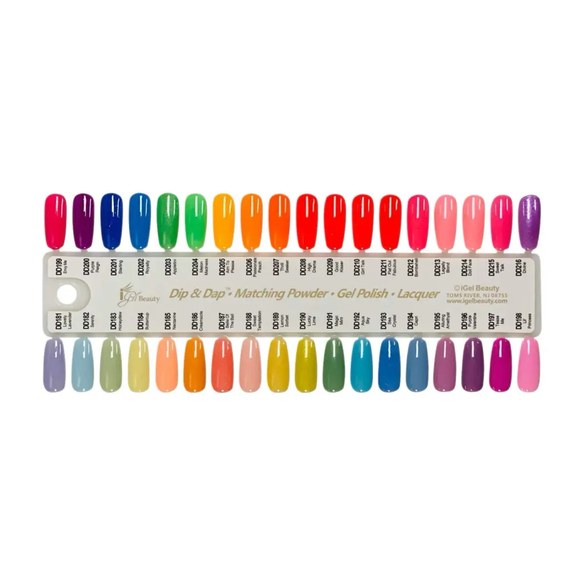 iGel Beauty Dip & Dap Collection DD053 Water Lily 59ml (2 Ounce) | Pure Nail Acrylic Dipping Powder - view 8