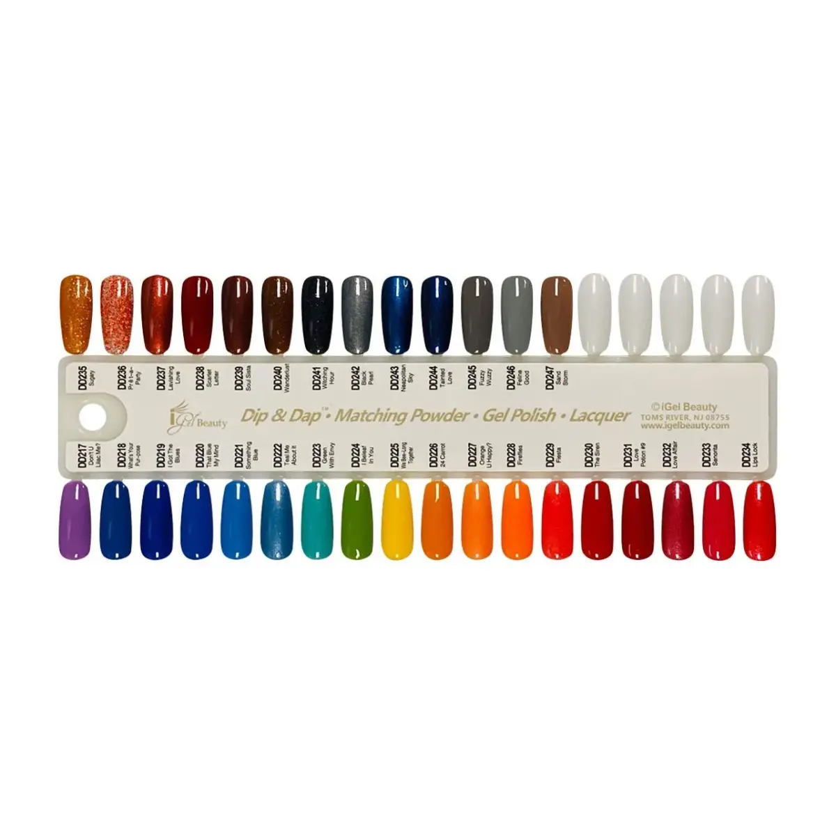 iGel Beauty Dip & Dap Collection DD053 Water Lily 59ml (2 Ounce) | Pure Nail Acrylic Dipping Powder - view 9