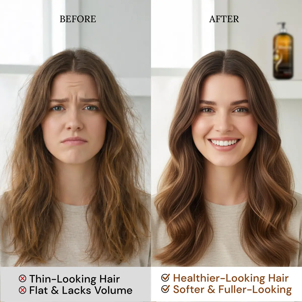 Majestic Pure Biotin Shampoo Sulfate & Paraben Free - 16 Fl Oz (473ml) | Promotes Fuller, Longer, Healthier Hair - view 6