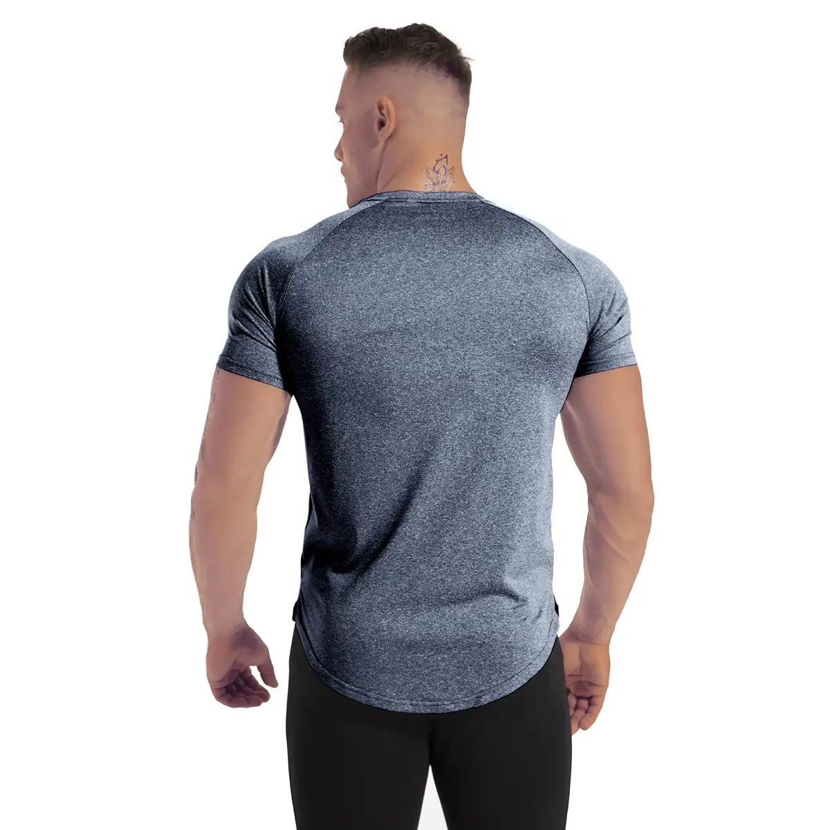 GYMELITE Men's 3pack Short Sleeve Moisture Wicking T-Shirts | Anti-Stink, Quick Dry, Breathable, Comfortable Fit - view 5