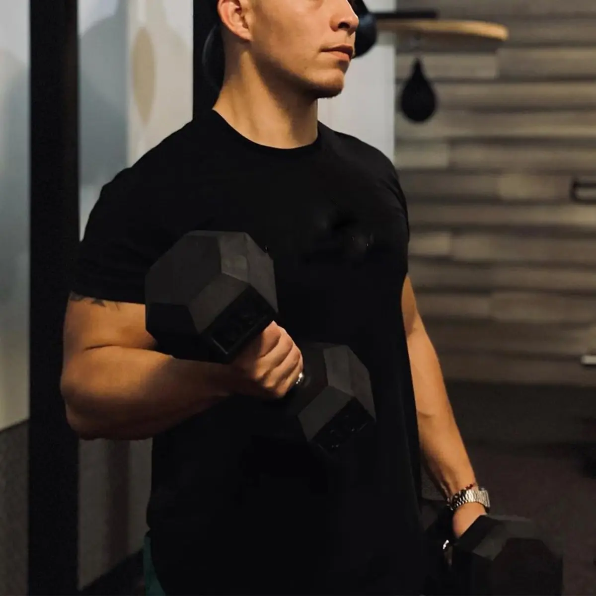 GYMELITE Men's 3pack Short Sleeve Moisture Wicking T-Shirts | Anti-Stink, Quick Dry, Breathable, Comfortable Fit - view 9