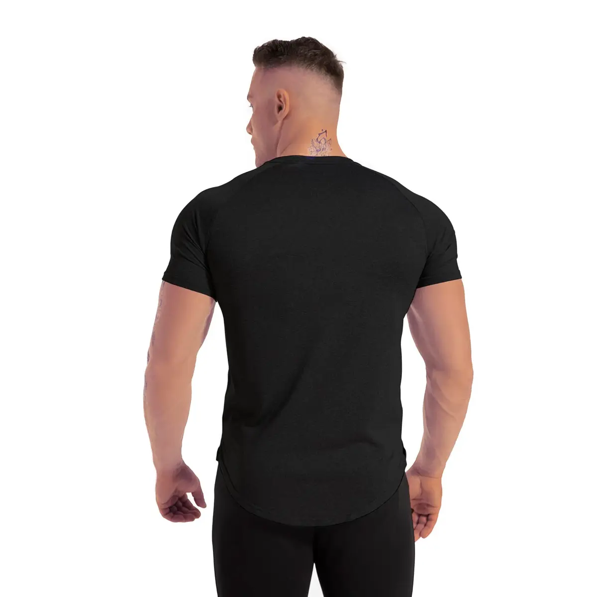 GYMELITE Men's 3pack Short Sleeve Moisture Wicking T-Shirts | Athletic Performance Fit - view 5
