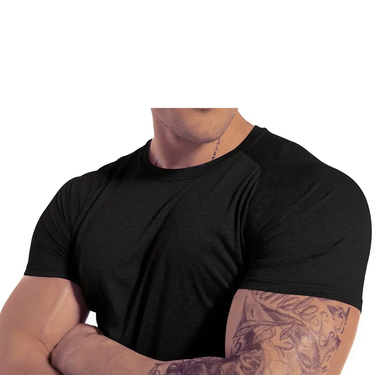GYMELITE Men's 3pack Short Sleeve Moisture Wicking T-Shirts | Athletic Performance Fit - view 6