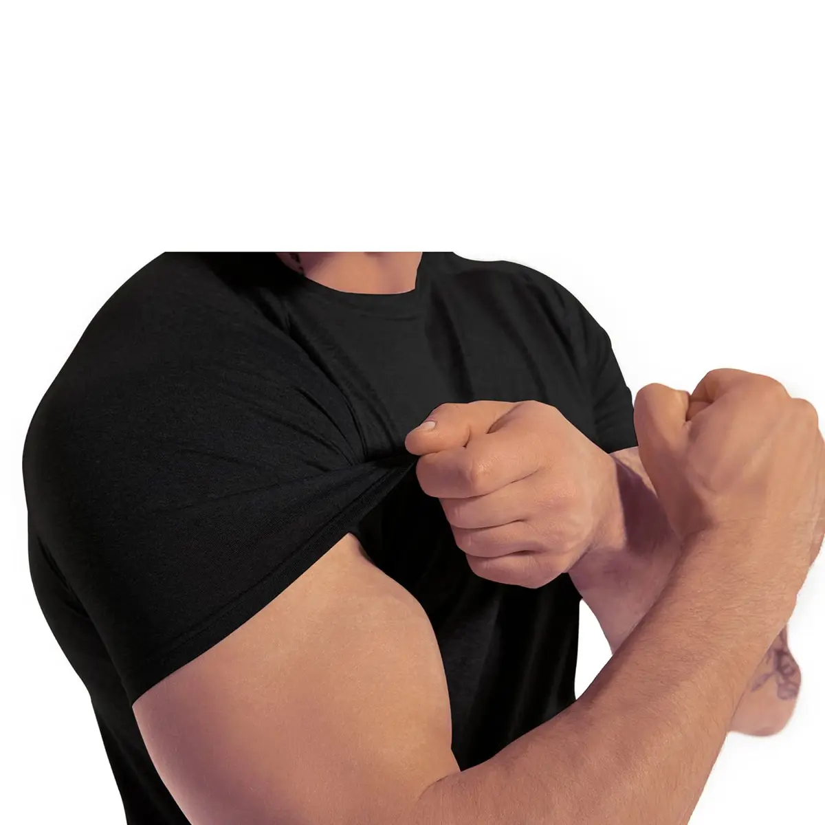 GYMELITE Men's 3pack Short Sleeve Moisture Wicking T-Shirts | Athletic Performance Fit - view 7