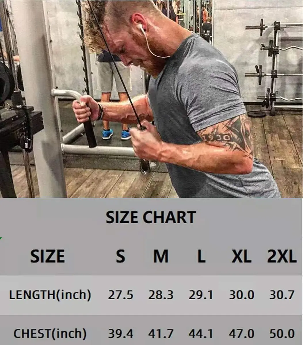 GYMELITE Men's 3pack Short Sleeve Moisture Wicking T-Shirts | Athletic Performance Fit - view 8