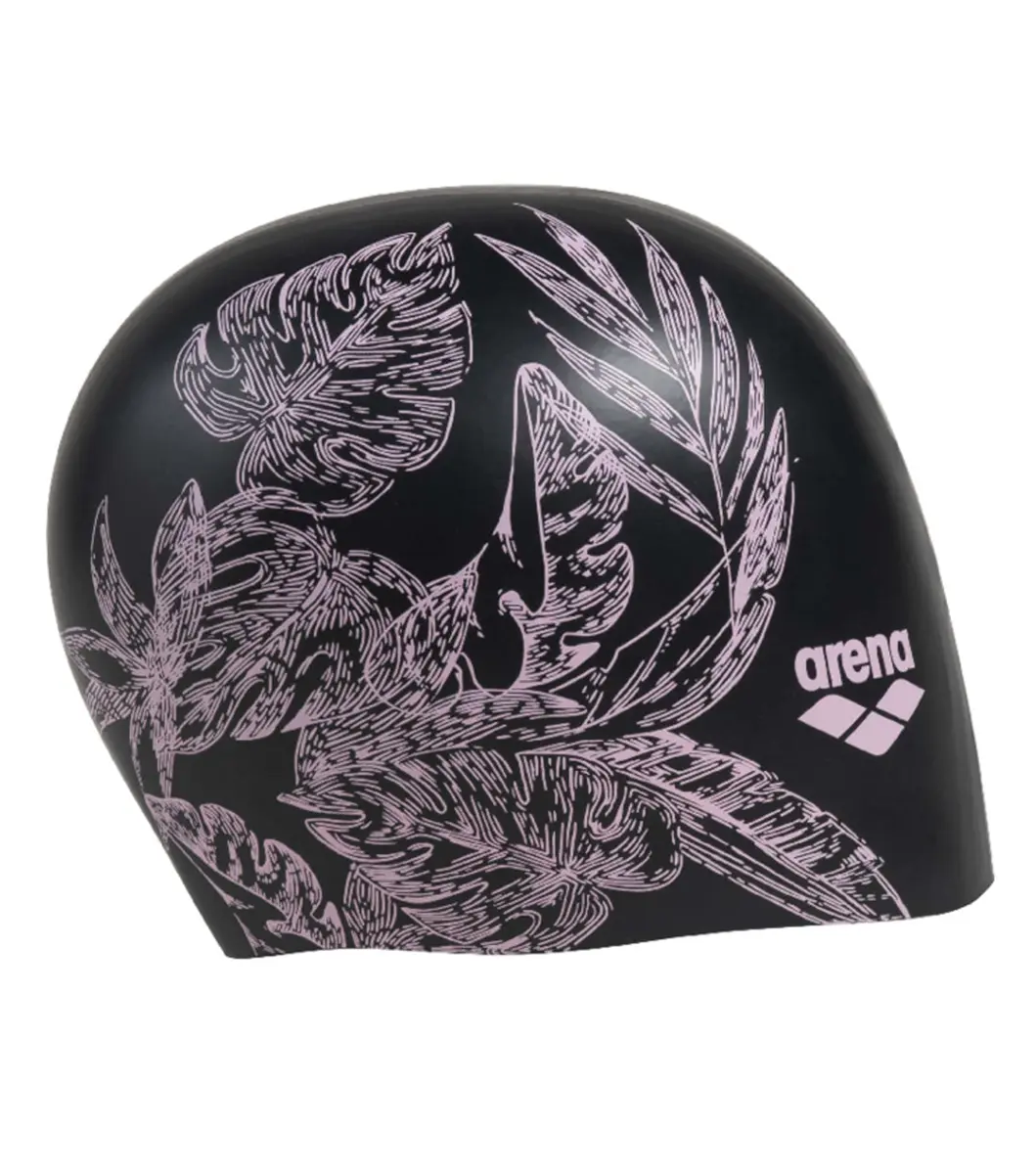 ARENA Sirene Molded Silicone Swim Cap for Women Long Hair | Durable, Stretchy & Hydrodynamic Fit - main product image
