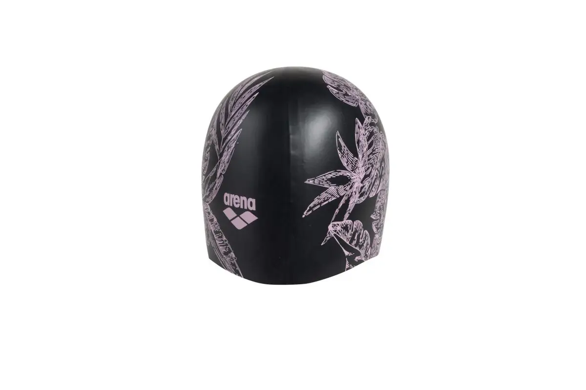 ARENA Sirene Molded Silicone Swim Cap for Women Long Hair | Durable, Stretchy & Hydrodynamic Fit - view 2
