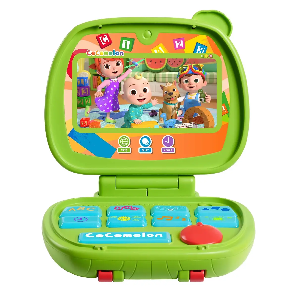 CoComelon Sing and Learn Laptop Toy for Toddlers 18+ Months | Lights, Sounds, Music, Letters, Numbers, Shapes, Animals - view 3