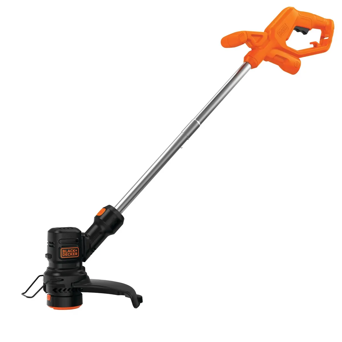 BLACK+DECKER String Trimmer and Weed Wacker, 13-Inch, 4 Amp, Lightweight, Orange & Black - view 9