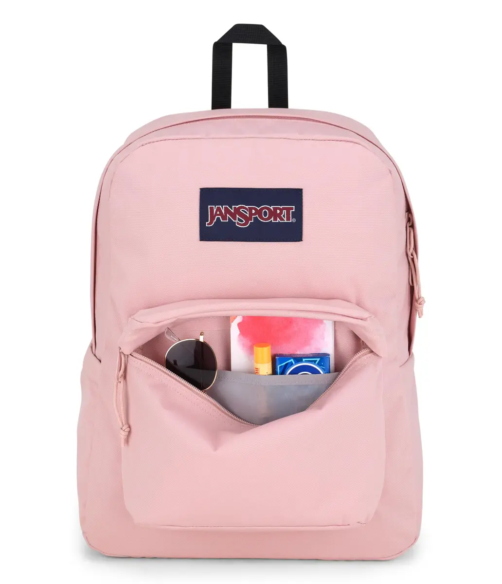 JanSport Superbreak Backpack - Durable, Lightweight, 26L (0.92 cu ft) | Misty Rose - view 5