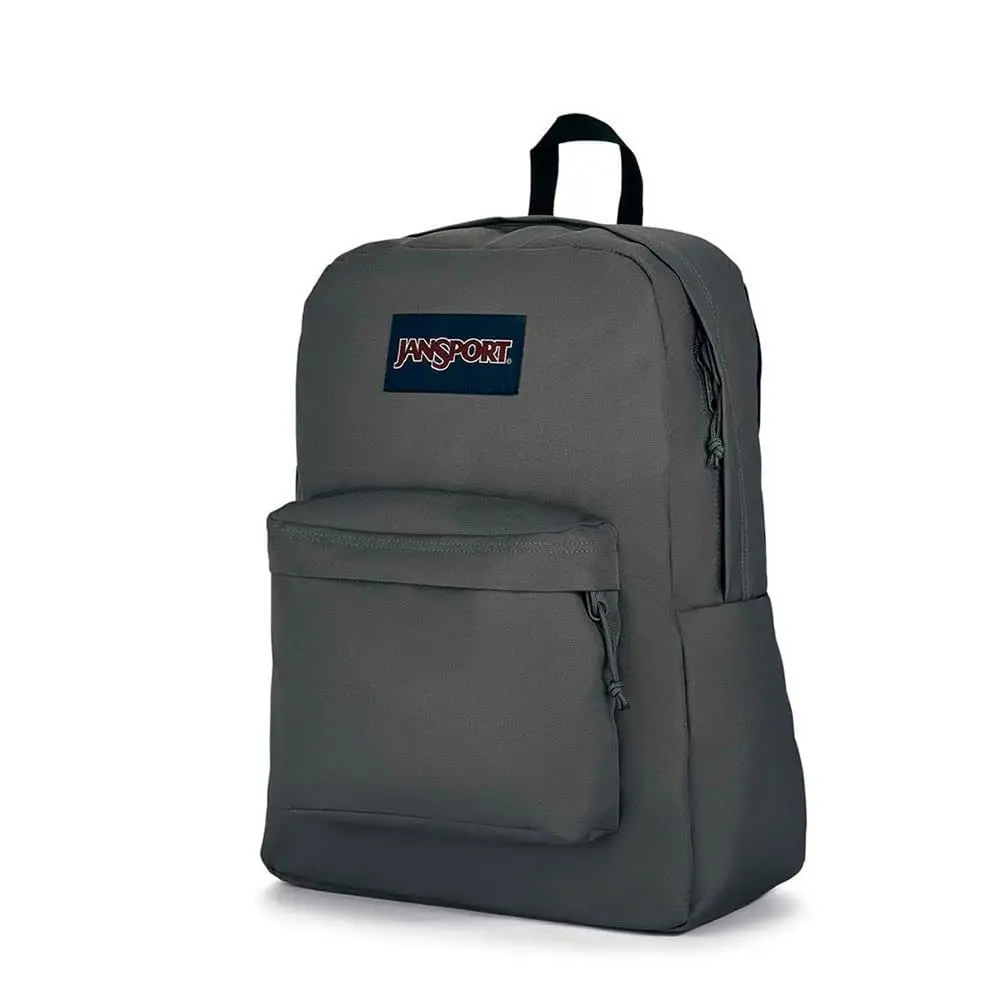 JanSport Superbreak Backpack Graphite Grey 26L (15.6 x 12.5 x 5.5 in) | Durable Lightweight Everyday Carry - view 4