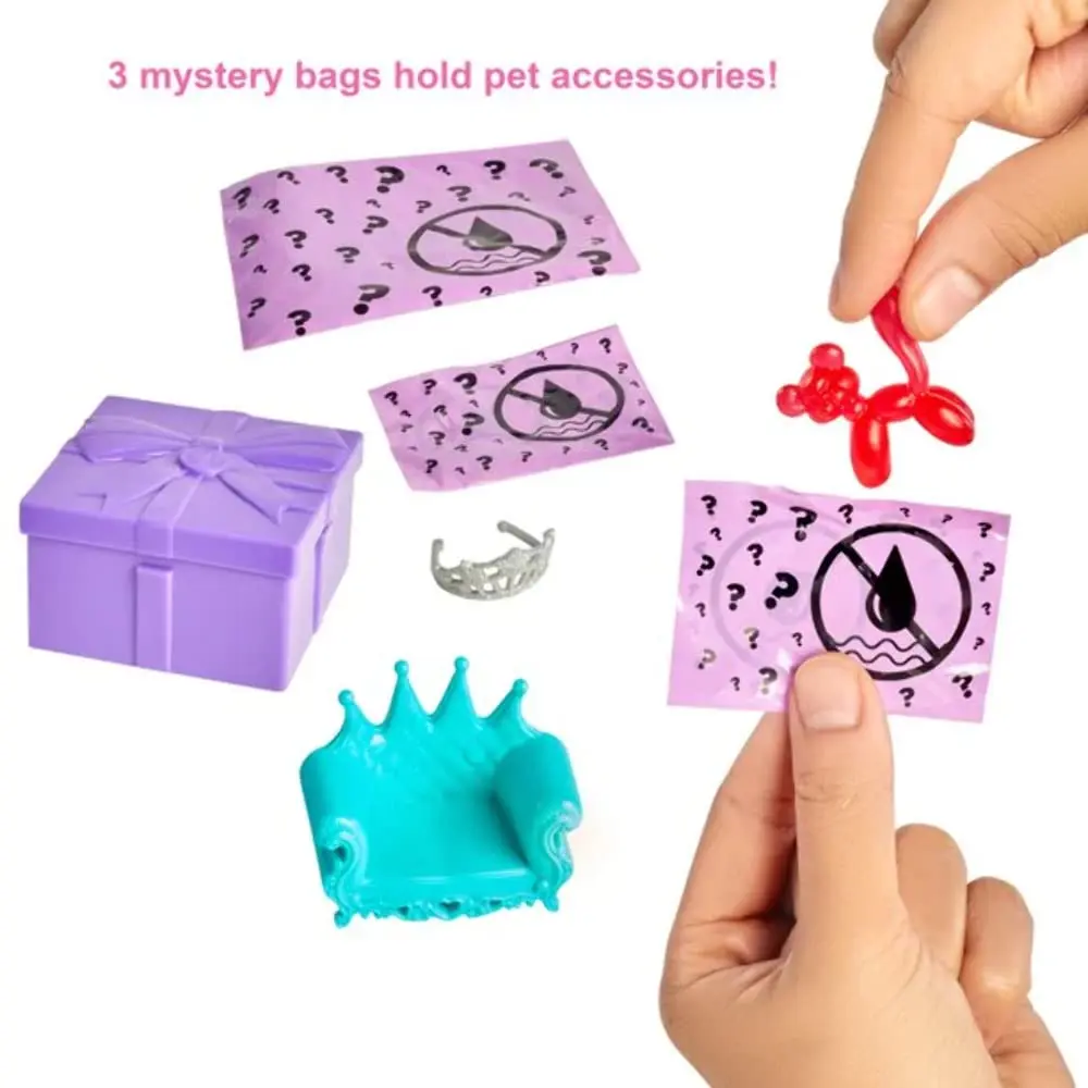 Barbie Color Reveal Pet, Party Series | Blue Metallic Coating & 5 Surprises, Kid-Friendly (70-120 chars) - view 3