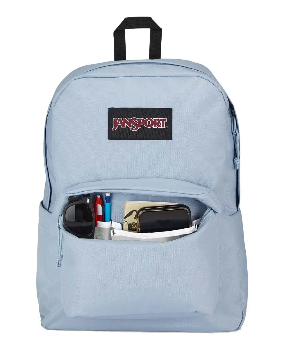 JanSport Superbreak Backpack Blue Dusk 26L (15.6" Laptop) | Durable & Lightweight Daypack - view 4