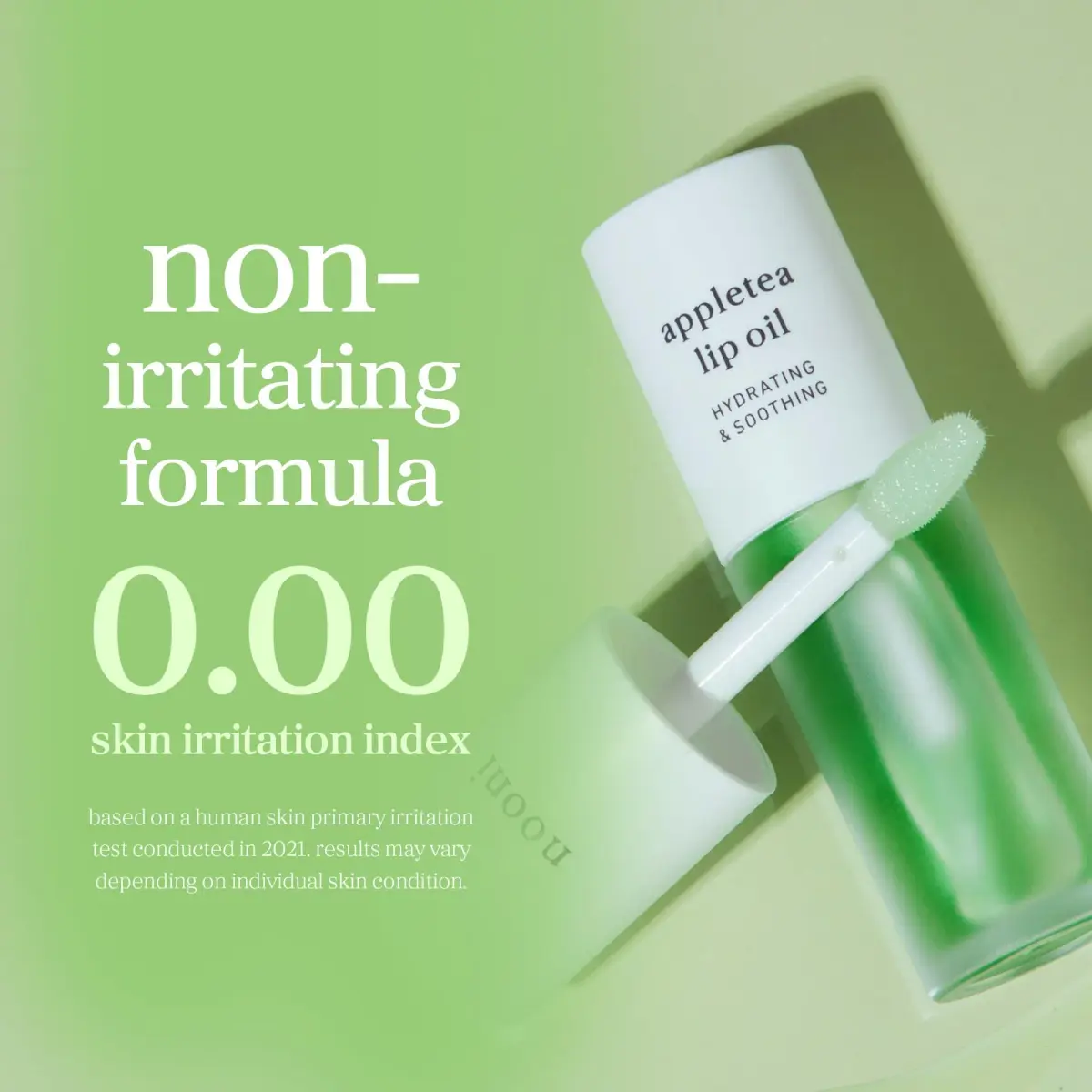 NOONI Korean Lip Oil Appletea 3.5ml (0.12 Fl Oz) | Hydrating Tinted Lip Gloss with Plumping Effect - view 4
