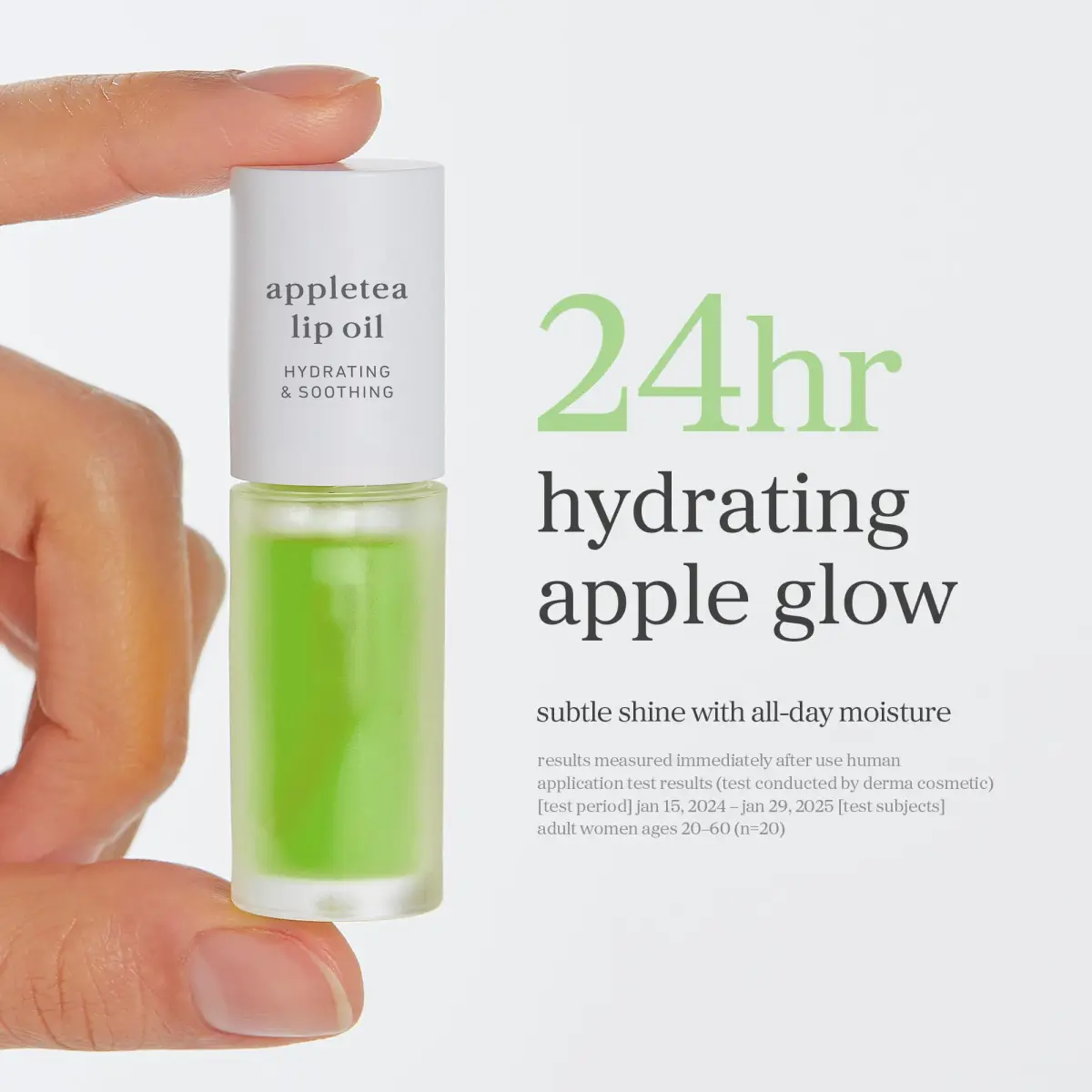 NOONI Korean Lip Oil Appletea 3.5ml (0.12 Fl Oz) | Hydrating Tinted Lip Gloss with Plumping Effect - view 7