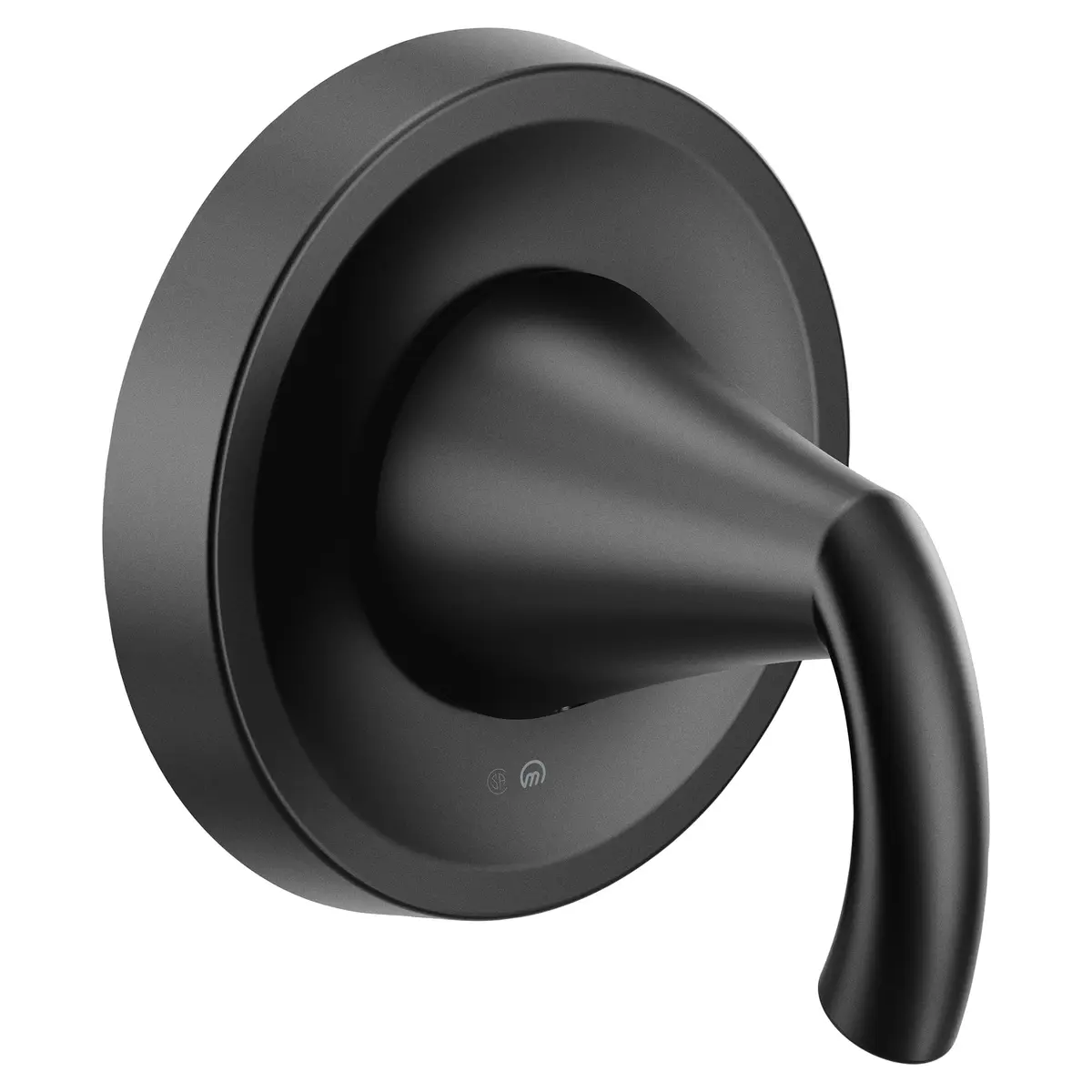Moen Glyde 1-Handle M-CORE Transfer Trim Kit | Matte Black Finish, Valve Required, Wall Mount - main product image