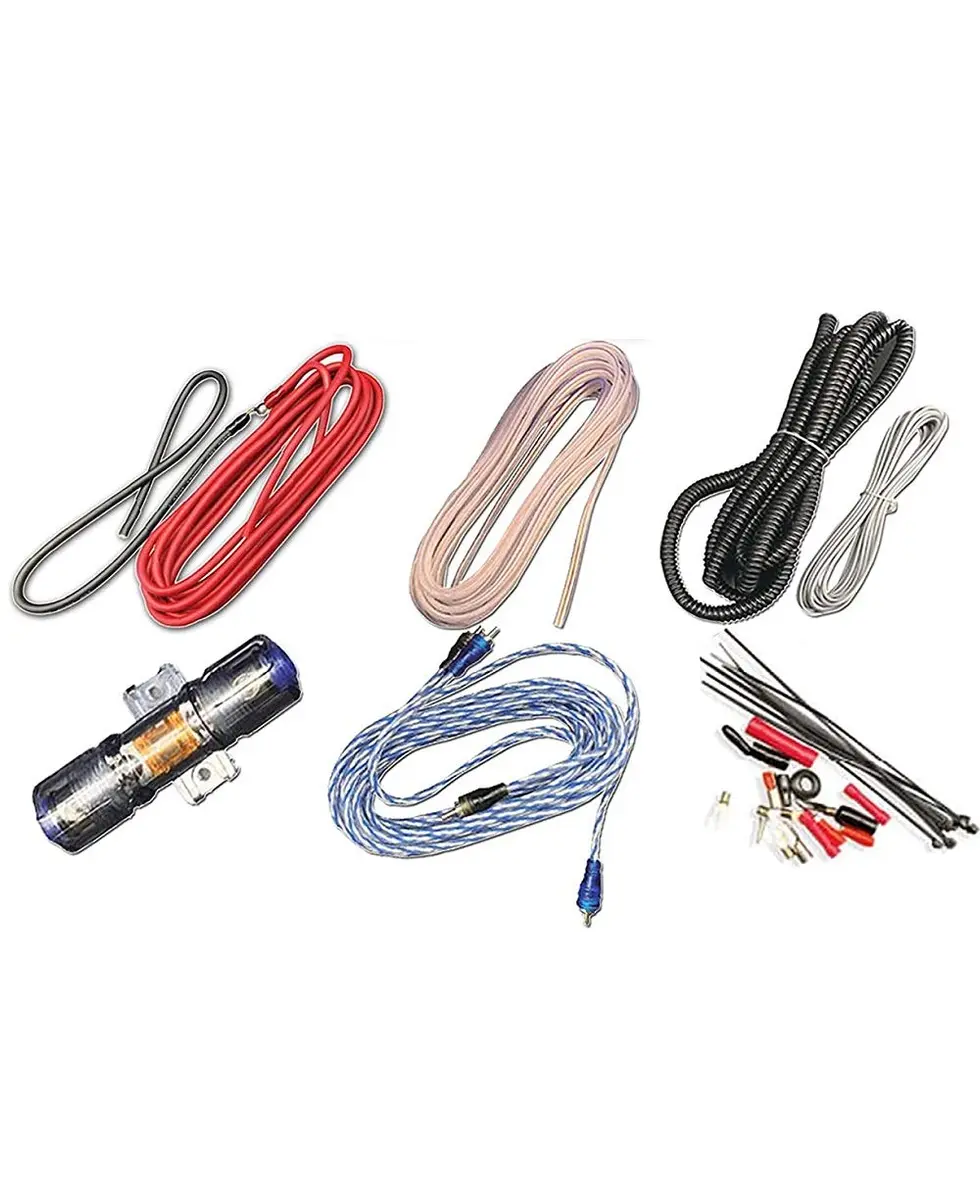 Blaupunkt Car Audio Amplifier 4 Gauge Wiring Kit 2200W | Premium Power & Sound - main product image