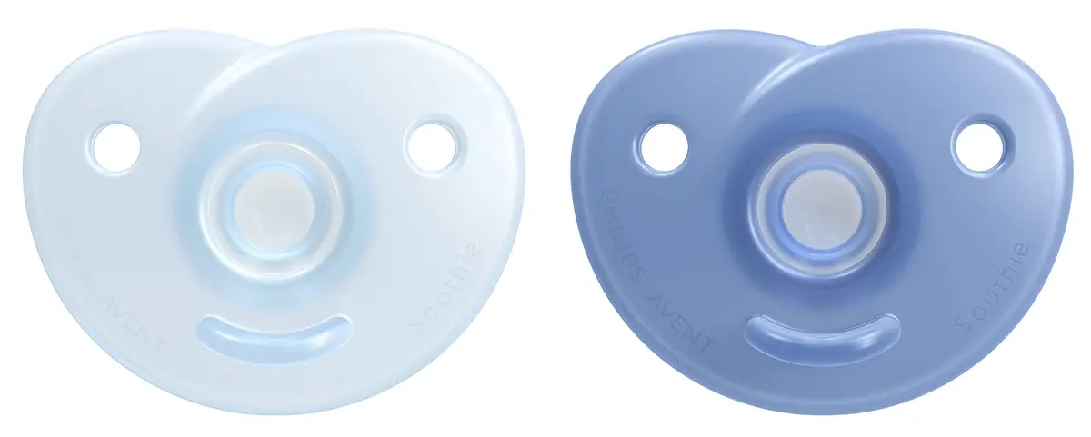 Philips Avent Soothie Heart Pacifier 2-Pack | Supports Natural Suckling, Medical Grade Silicone for Easy Hospital-Grade Sterilization - main product image