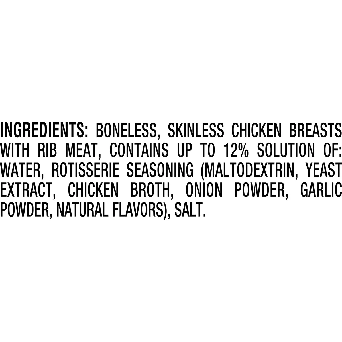 Tyson Rotisserie Seasoned Chicken Breasts 2.5 lb | Juicy, All Natural, Quick Cook - view 8
