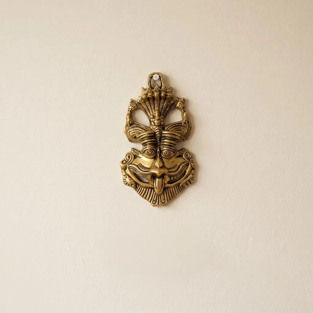 KridayKraft Metal Nazar Battu Wall Hanging 9.5 cm (3.74 inches) | Evil Eye Protection for Home & Office - view 8