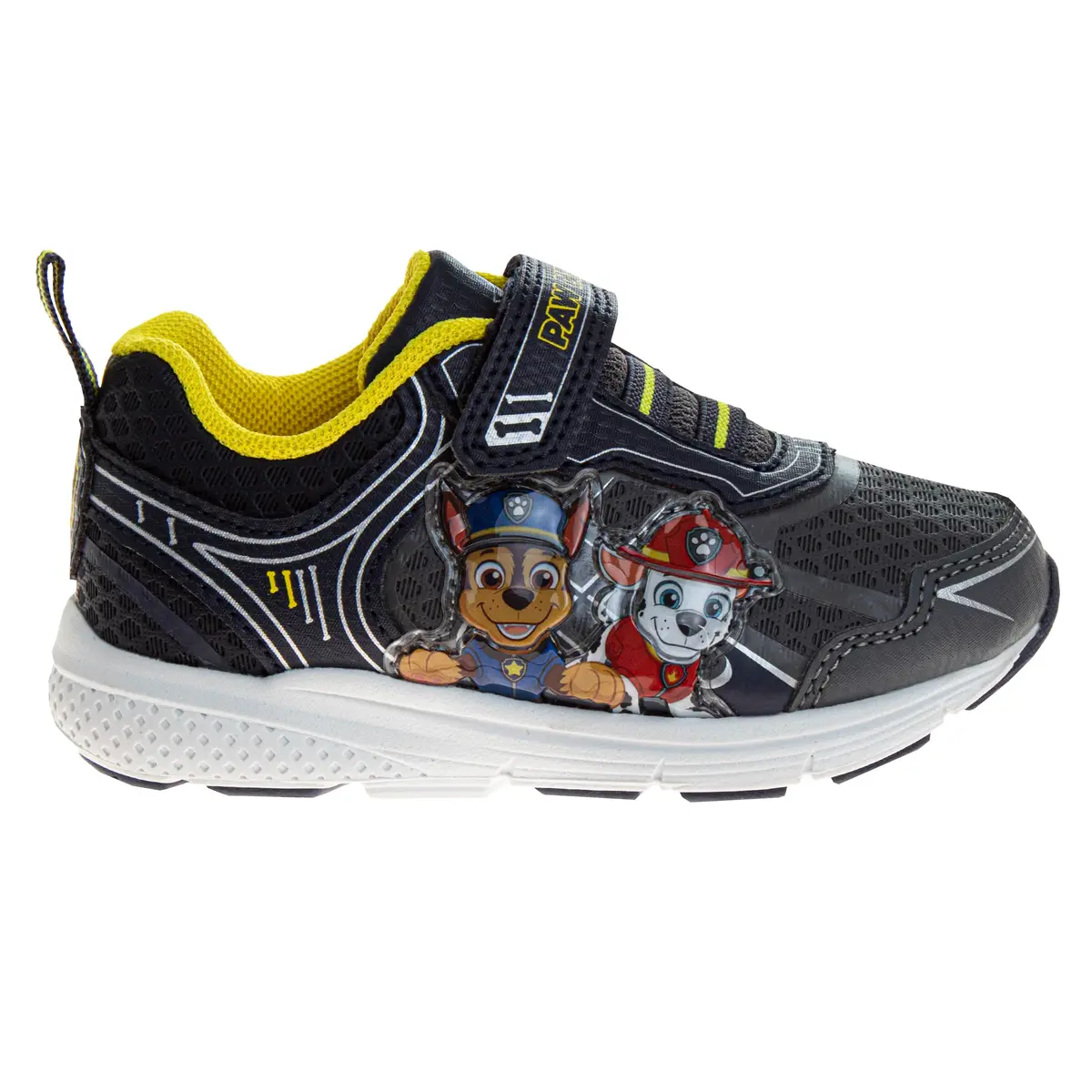 Nick Paw Patrol Sneaker (Toddler/Little Kid) Grey/Yellow 11 Little Kid - view 3