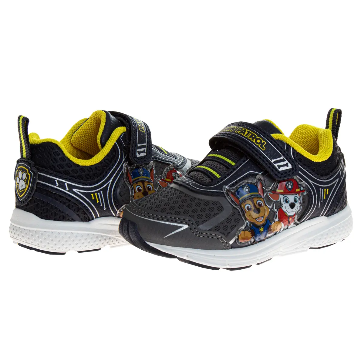 Nick Paw Patrol Sneaker (Toddler/Little Kid) Grey/Yellow 11 Little Kid - view 4