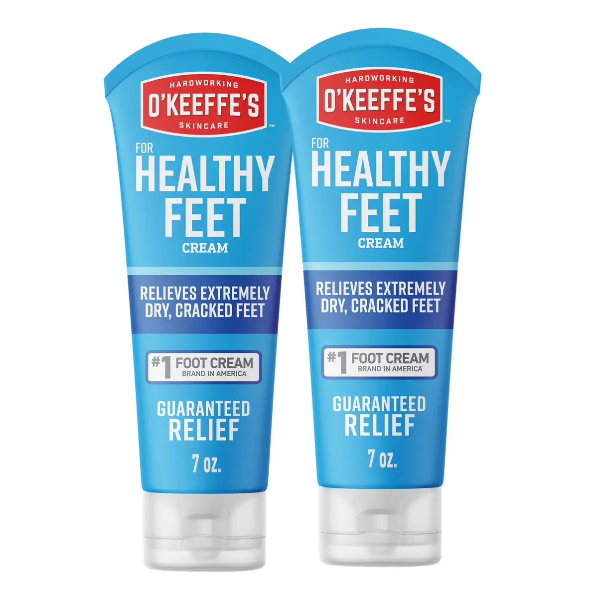 O'Keeffe's Healthy Feet Cream 7 oz (198 g) | Intensive Relief for Cracked Feet - main product image