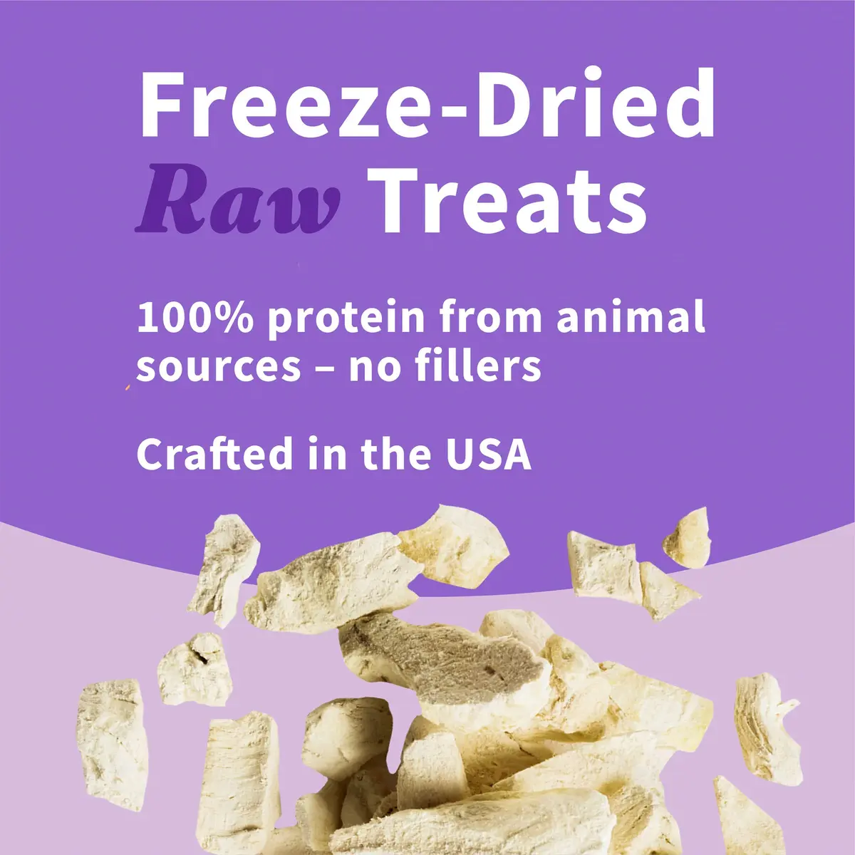 Halo Freeze-Dried Raw Dog Treats, Chicken Breast Recipe, 3.7 oz | Natural, High Protein Snack for Dogs - view 3