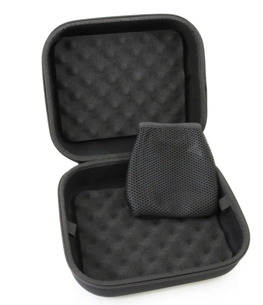CASEMATIX Binocular Case with Impact-Absorbing Foam Interior - Hard Shell Protection, Reinforced Zippers, Rubber Handle, Accessory Bag (9.5" x 8" x 4.5") - view 7