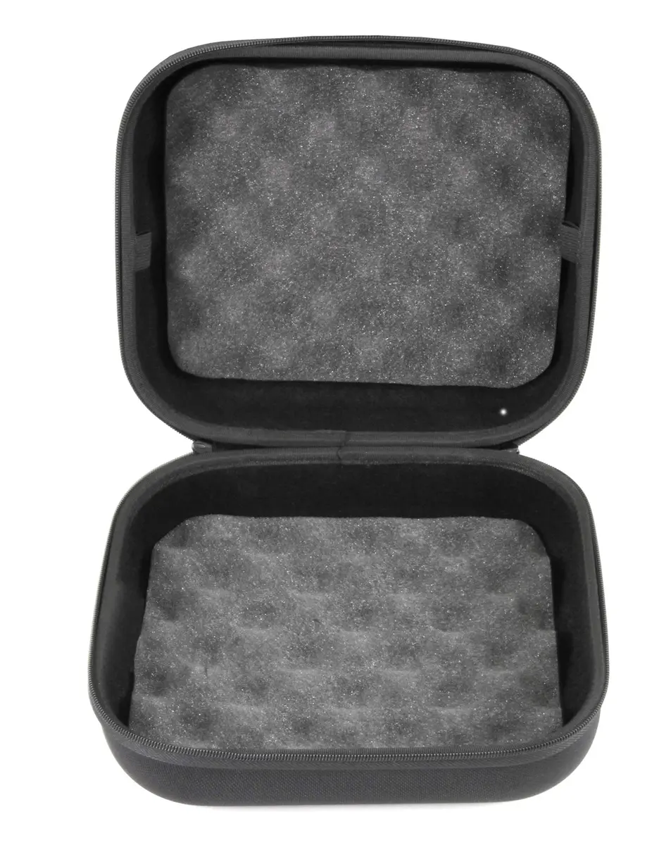 CASEMATIX Binocular Case with Impact-Absorbing Foam Interior - Hard Shell Protection, Reinforced Zippers, Rubber Handle, Accessory Bag (9.5" x 8" x 4.5") - view 3