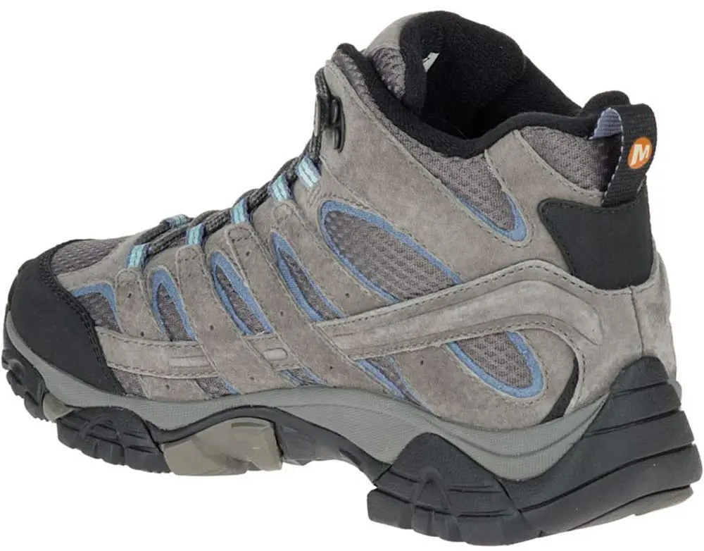 Merrell Women's Moab 2 Mid Waterproof Hiking Boot, Granite, 11 M US | Outdoor Waterproof Trail Shoe - view 7
