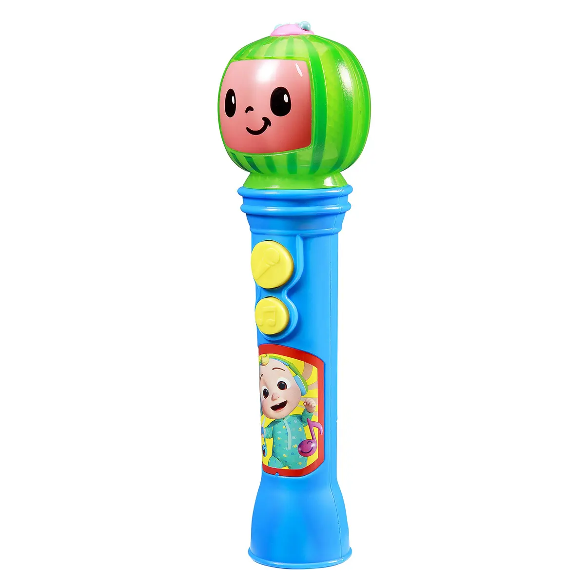 eKids Cocomelon Toy Microphone with Built-in Music, Multicolored | Toddler Musical Toy - view 2