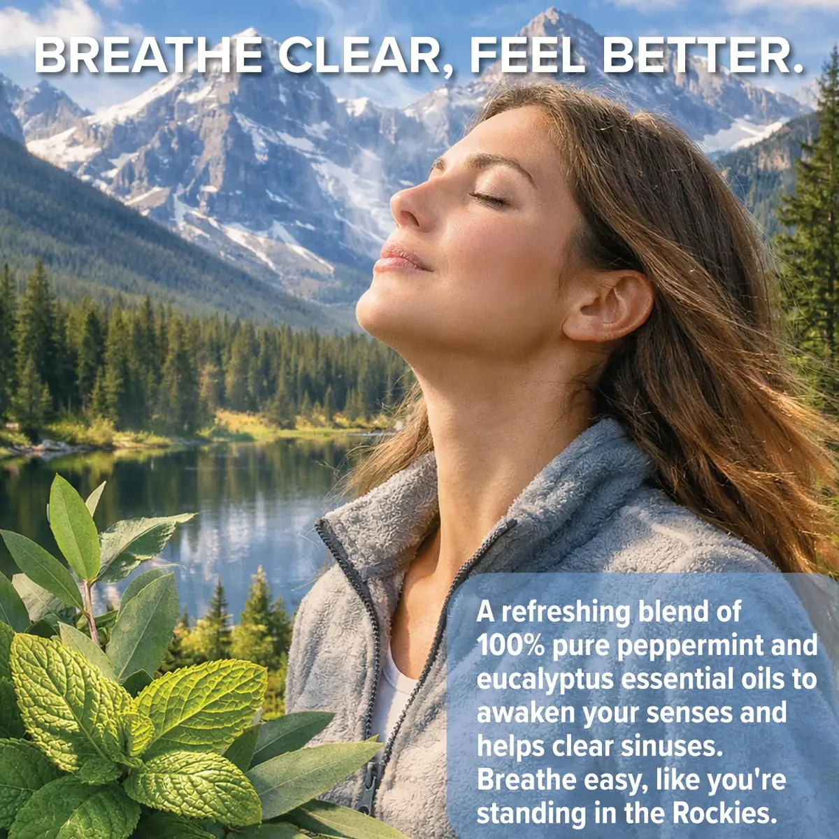 MOXE Breathe Shower Steamer Spray for Congestion & Sinus Relief | Aromatherapy, 4oz - view 5
