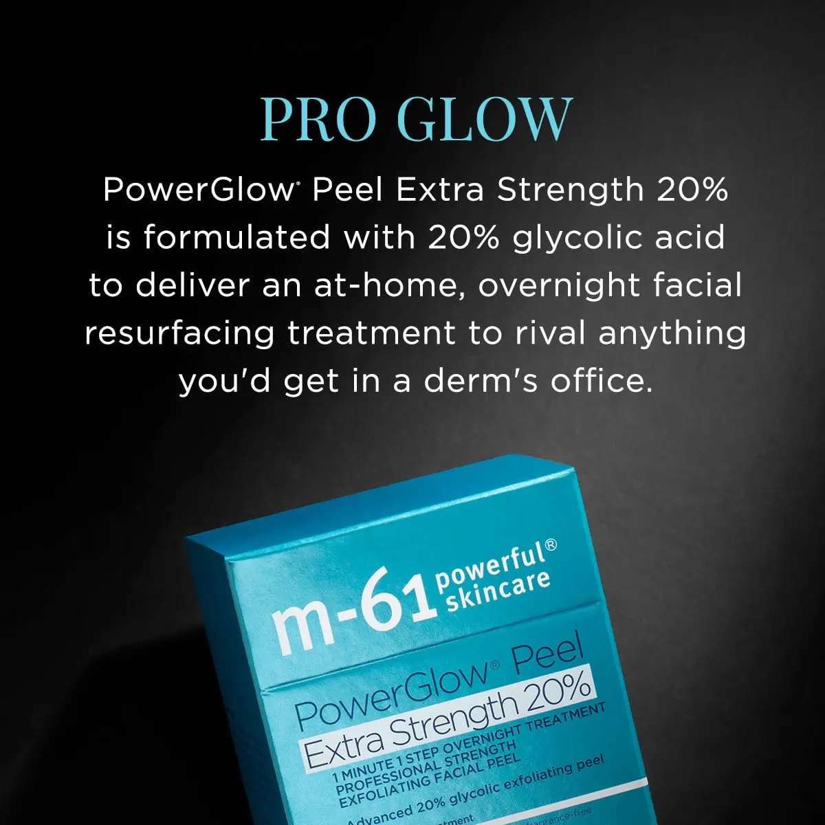 m-61 PowerGlow Peel Extra Strength 20% | Overnight Skin Resurfacing Treatment - view 8